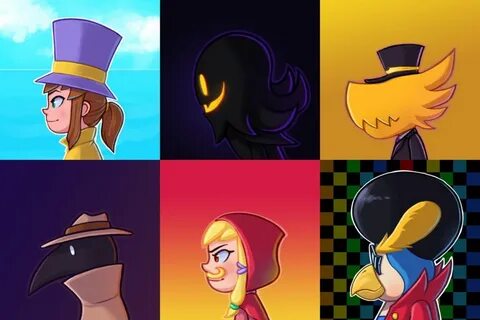 A Hat in Time Side Profiles by ToukansDesign Persona 5, Компьютерные Игры С...