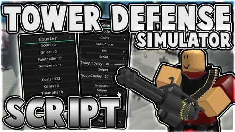 UPDATE 💘 *NEW* ROBLOX TOWER DEFENSE SIMULATOR HACK SCRIPT AU