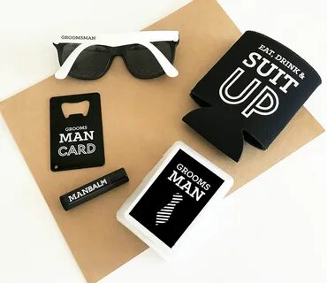Bachelor Party Gift Set Groomsman and Best Man Gift Ideas