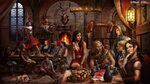 Fantasy Tavern Fantasy artwork, Fantasy city, Fantasy inspir