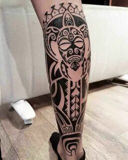 Polynesian Calf Tattoo Best Tattoo Ideas Gallery Tatouage, T