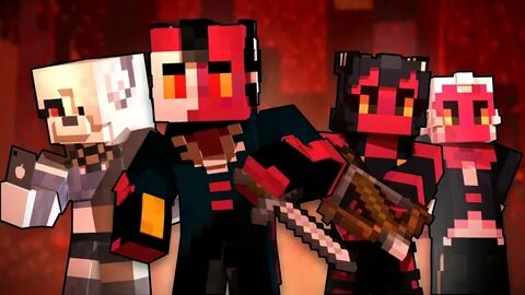 HELLUVA BOSS: Murder Family! Minecraft Roleplay - YouTube