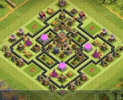 80+ Best TH8 Base **Links** 2022 (New!) War, Farming, Trophy