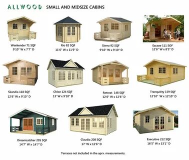 Lillevilla Escape - 113 SQF Allwood Kit Cabin - $4,990