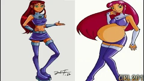 Teen Titans Go As Pregnant Teen Titans Go AS FAT Teen Titans