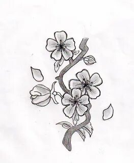 Blossom Flower Sketch - Same Day Flower Delivery