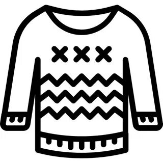 Cut File for Cricut Silhouette Woollen Aran Sweater SVG Knit