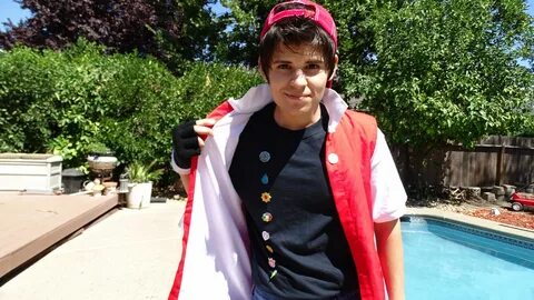 #Pokemon Trainer Red #Cosplay. This is the manga version. Po