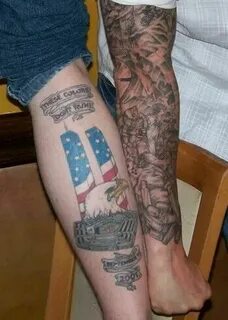 Great tattoos . Marcus Luttrell sleeve tattoo for Operation 