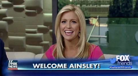 Ainsley Earhardt Welcomed at Fox & Friends