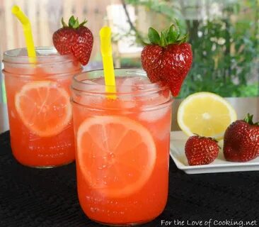 Strawberry Lemonade Recipe Strawberry lemonade, Strawberry, 