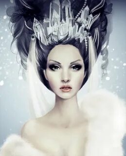 Ice princess concept Fantasy women, Beauty art, Queen art