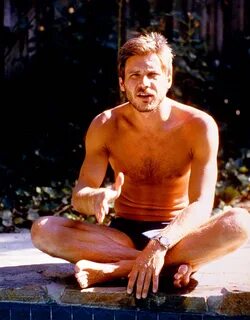 Harrison Ford by the pool (1970s) - Imgur