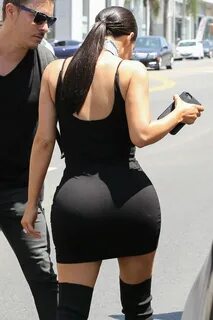 Kim Kardashian In sexy dress in LA - Celebzz - Celebzz