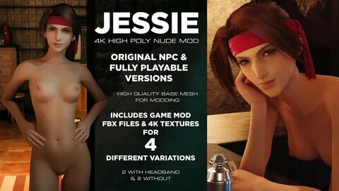 Slideshow 'final fantasy 7 remake' nude mods.