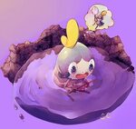 I drew Sobble losing his cotton candy : pokemon Pokemon, Pok