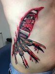 Facebook Ripped skin tattoo, Body art tattoos, Freddy kruege