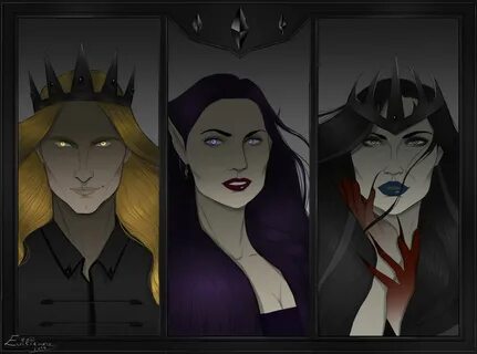 evilienne: " Throne of Glass Villains Erawan , Maeve and Mot