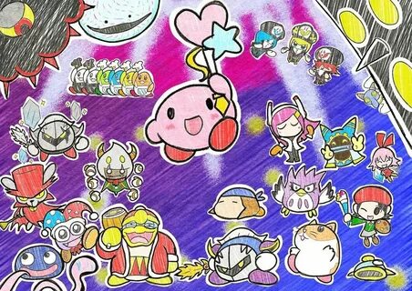 Kirby Star Allies Kirby art, Kirby, Nintendo characters