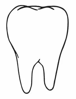 Tooth Happy coloring page - Coloring4k.com