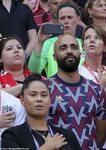 Proud parents and partners go wild as US Women's Soccer Team