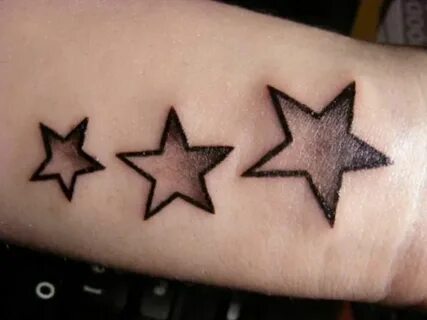 Das Stern Tattoo - ein zeitloser Klassiker und Allrounder Ta
