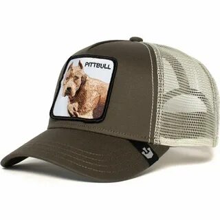 Goorin Bros. Dog Pitbull Grey Trucker Hat: Caphunters.com