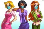Clover, Alex and Sam Totally spies, Spy, Female cartoon