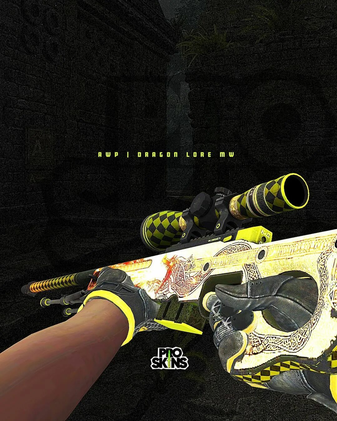 Awp with crosshair фото 78