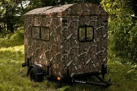 Works great on hunting blinds too! From the blind to the win