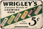 Wrigley's Brands of Chewing Gum 5 ₵ Vintage Look Reproductio