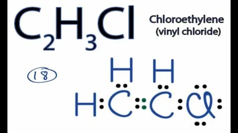 C2H3Cl Lewis Structure: How to Draw the Lewis Structure for 