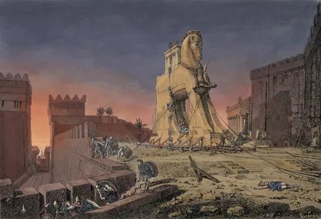 Trojan War paintings