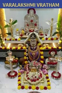 Pin by Shiva Vishnu on VARALAKSHMI VRATHAM Goddess decor, Po