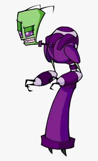 Animated Avatar - Tallest Purple Invader Zim, HD Png Downloa