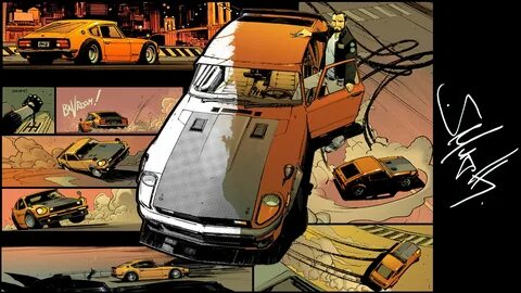 In his words: Sean Gordon Murphy's comic book car art - Tech