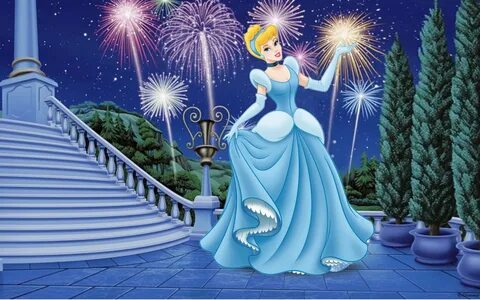 Disney Princess Cinderella Love Story Cartoon Foto Wallpaper
