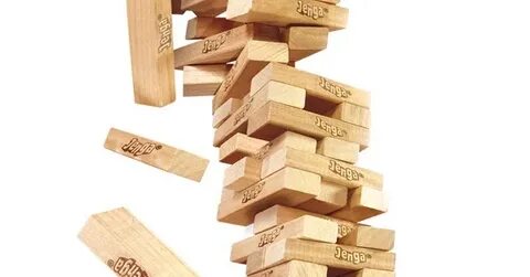 Jenga to get the brain awake!