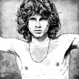 Jim Morrison paintings