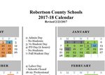 Robertson County School Calendar - School Calendar 2022