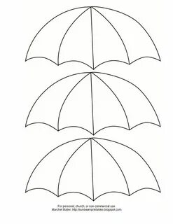 Umbrella Coloring Pages Preschool - ninfieldce
