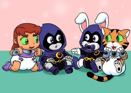 Baby Titans by ArtieCanvas -- Fur Affinity dot net