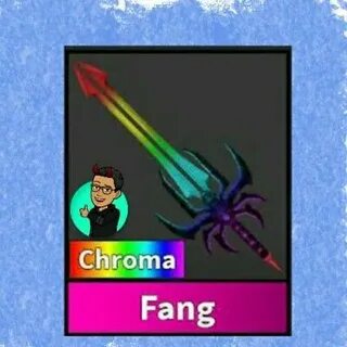 Купить Murder Mystery CHROMA FANG GODLY Knife Roblox FAST DE