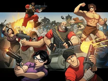 TF2 Comic: The Naked and the Dead Part 1