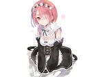 Download 2048x1536 Ram, Re: Zero, Pink Hair, Maid Clothes, C
