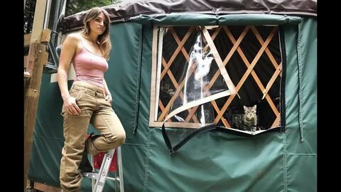 Off Grid Yurt Ripped Apart By Bears When a Bear Attacks - Ep