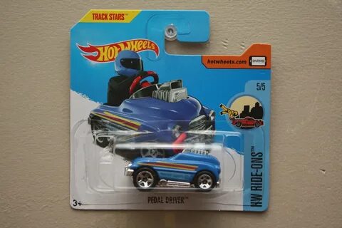 Hot Wheels 2017 HW Ride-Ons Pedal Driver (blue) (Treasure Hu