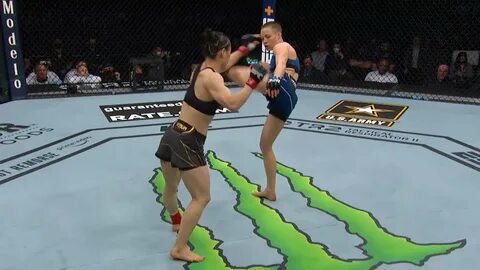 Rose Namajunas KO vs Zhang Weili Zhang Weili vs Rose Namajun