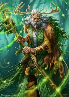 Magnus Ignis - Druid eveolved by PeterLumby on deviantART Ch