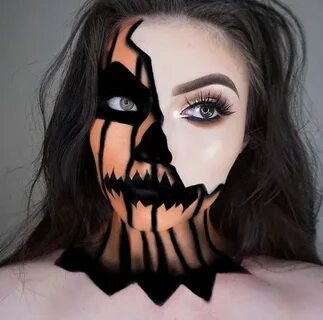 Pin by Ota Uchiha on Maquillaje Halloween pumpkin makeup, Ha